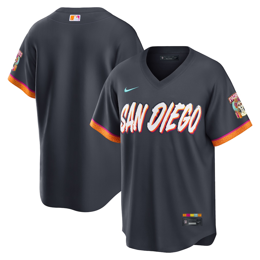 Men San Diego Padres Nike Obsidian 2026 City Connect Stadium Jersey